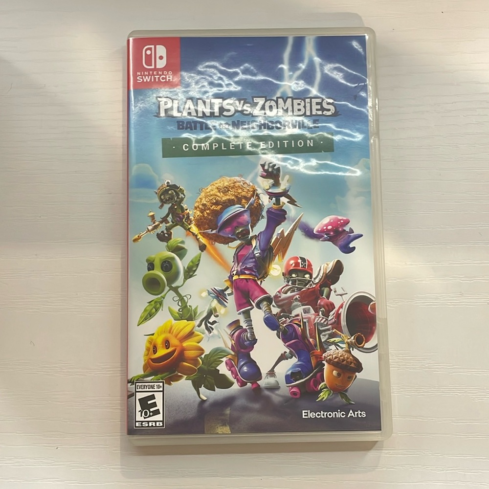 Plants VS Zombies Nintendo Switch Game